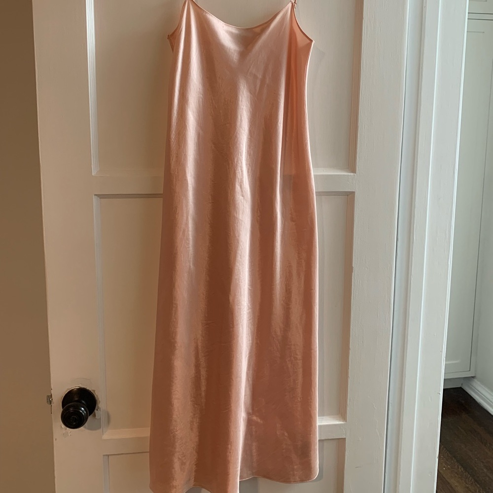 Vince satin slip dress size xxs